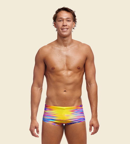Darkinjung Sunset - Funky Trunks Sidewinder Trunks