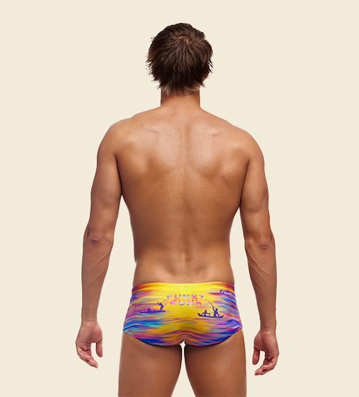 Darkinjung Sunset - Funky Trunks Sidewinder Trunks