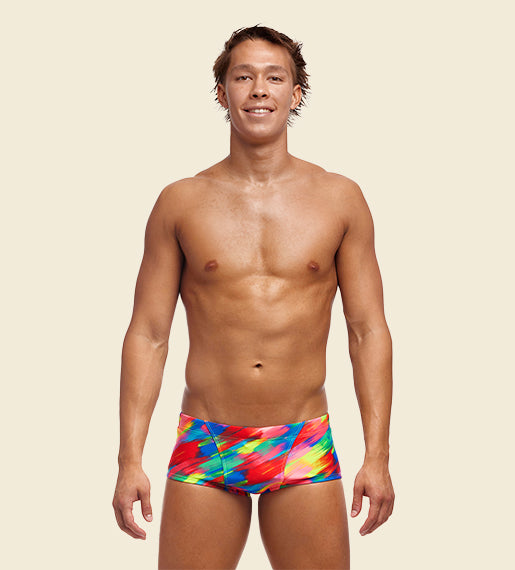 Stroked - Funky Trunks Classic Swim Trunks
