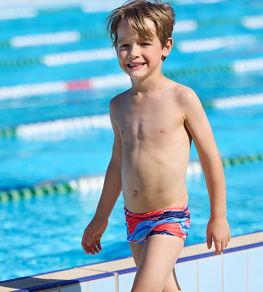Wave Craze - Funky Trunks Toddler Boys' Printed Trunks