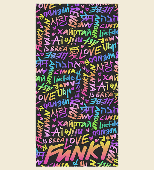 Love Funky - Funky Beach Cotton Towel