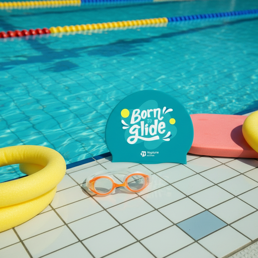 Born To GLIDE - Neptune Silicone Swim Cap