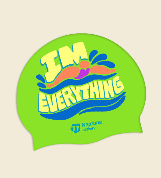 IM Everything - Neptune Silicone Swim Cap
