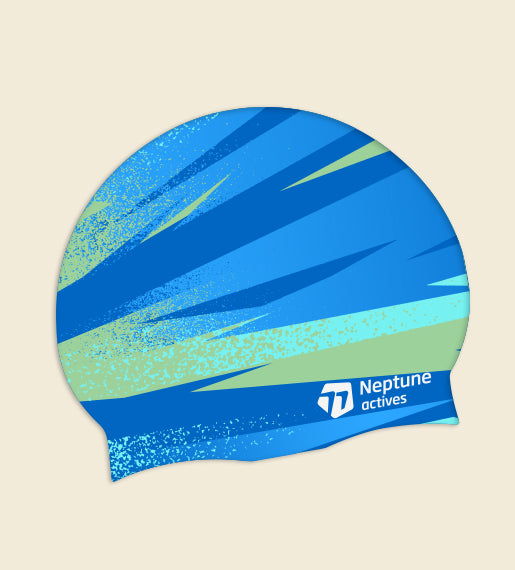 WAVE Rush - Neptune Silicone Swim Cap
