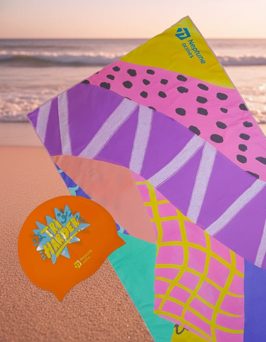 Tri Harder + Wave + Towel (Candy Tide)