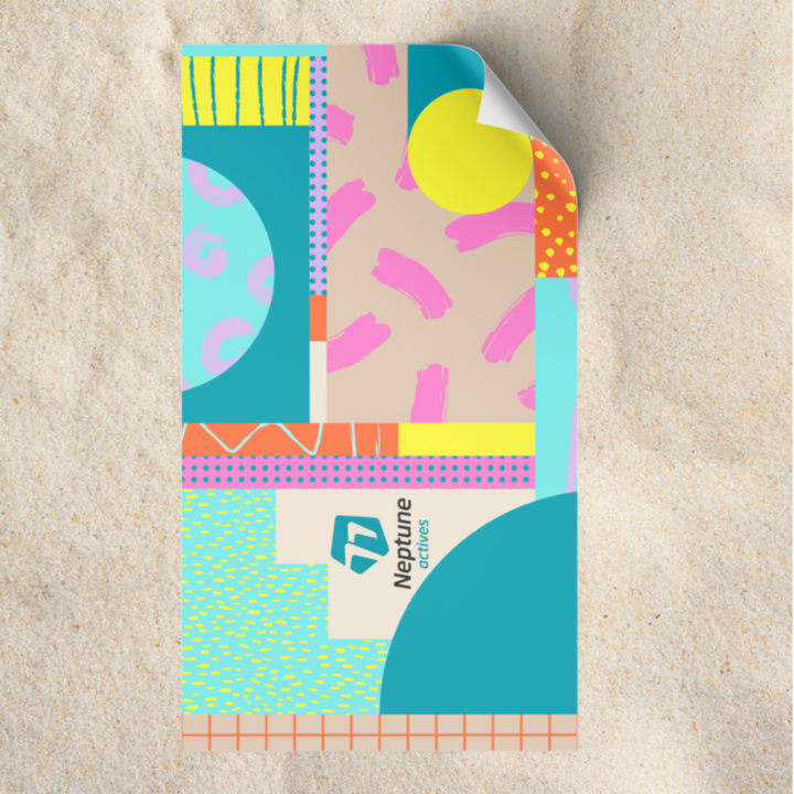 Splash Into Life - Neptune Actives Beach Towel